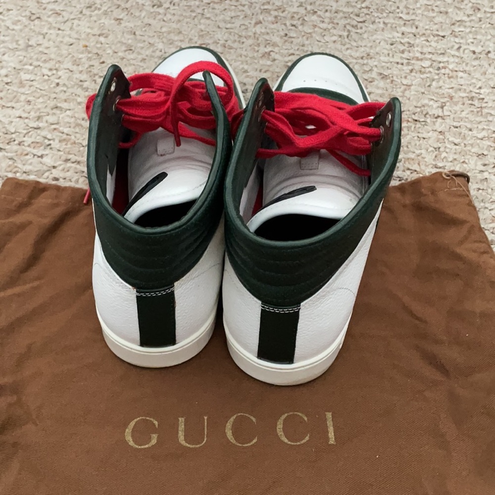 Authentic Gucci high top  sneakers - Picture 4 of 8